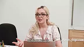 Hr Says Fucking Her Increases Bonus! Everybody Joins In With Lexi Lore!