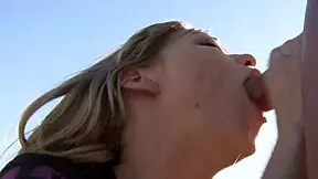 18-Year-Old Nicole Ray Strokes Thick Cock Before Getting Plowed in Restroom