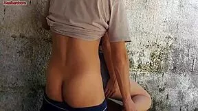 my wife left and the hot latina maid grabbed my dick and put it inside her big ass in the house