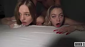 I Played Jenga With These Sluts' Pussies In Quickie