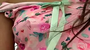 Caressing Beautiful Latina's Body To Take Her Virginity