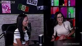 Pri Melancia's Swing Cast Hints At Domination With Tifany And Alice Outdoors.