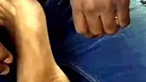 Licking Her Feet! My Fantasy!