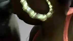 Want to see a sloppy blowjob from this ebony milf?