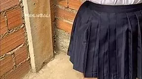 Neighbor Loses Bet in Japanese Uniform