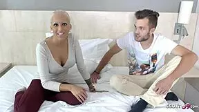 Tight Tini Rides Max's Huge Cock Bent Over!