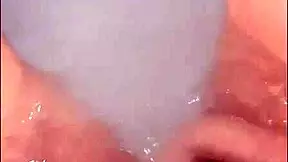 Pretty Woman Masturbates in Hot Tub Jacuzzi! Cumshot Bright and Loud! Watch to the End!