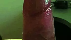 i blast cum from my big cock while masturbating