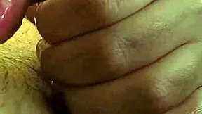 i blast cum from my big cock while masturbating