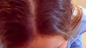 i stuck in the wardrobe but got a blowjob