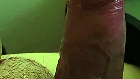 i blast cum from my big cock while masturbating