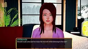 Redhead Teen With Big Tits In Family Scene