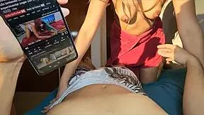 a latina wife cheats on her wedding vacation, mounting her lover after shower for creampie in ass