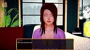 Redhead Teen With Big Tits In Family Scene