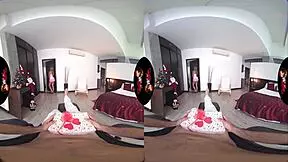 VRlatina Com - Festive Fun With Tight Teen 18+!