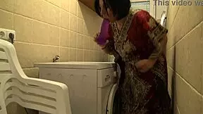 Stepmom chats with stepson in the kitchen about daily routines