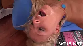 Teen 18+ hardcore blowjob scene