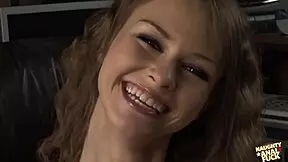 She looks not so experienced but that didnt stop this guy to ass fuck her