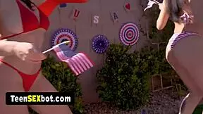 are my three stepsisters horny at this summer party?