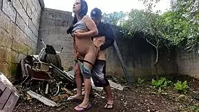 i found this beautiful brunette on the street and took her to the construction site for some dirty banging