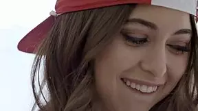 petite teen 18+ rides shlong and drips cum