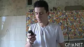 Perverted Spectacled Lad Holds Hand in Unexpected Moment of Connection! What a Twist