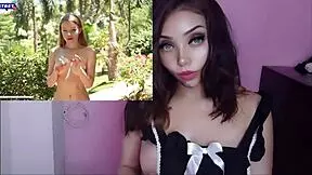 man wakes in garden with horny teens