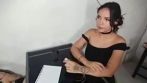 Oh man, this hot student Dulce gets fucked by her perverted English teacher who loves 18-year-old Latinas 😈