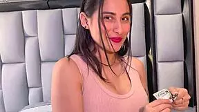 Coworker removes condom for deep anal sex