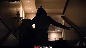 Hey, check out this hot housewife in a threesome with her husband and the babysitter getting wild 😏