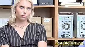 chanel grey was caught shoplifting in the store by security