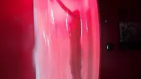 Kendra Cole Enjoys A Relaxing Shower In The Bathroom