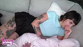 Nova, my friend's daughter, has a tight young asshole and enjoys dick so much. 😈