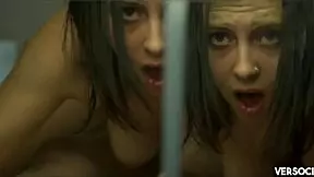 luna ruiz, you're the girl in the mirror kissing and licking to orgasm
