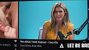 i can't believe kimmy kimm's duo vibrators got leana lovings and cadence lux into this wild lesbian threesome with scissoring and muff diving