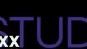 Can This Collared British Goth Teen Handle the Intense Fucking Machine in Cosplay Roleplay?