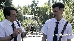 Imagine a busty milf like Dee Williams secretly tempting those innocent young evangelists into forbidden acts.