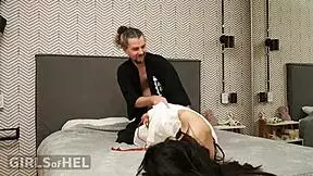 Oh yeah, this Asian model loves rough sex with leather cuffs and tight rope bondage.