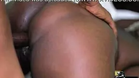 In this scene, the helpful neighbor with a huge cock pounds nimi on her big fat ass in the bedroom. He cums twice while she screams from the black mature action.