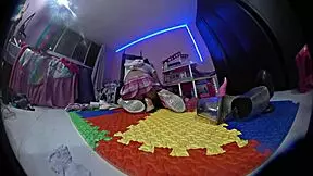 Hidden camera in teddy bear reveals what my sister does alone in her room, can't believe it