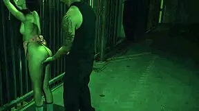 whoa this outdoor pool party gets wild with all these nymphos wearin glasses goin extreme on domination stuff