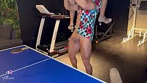 After ping pong game, you think this Colombian woman can suck your big cock like that?