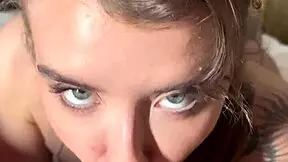 Watch Eden Ivy's Tight Mouth Get Fucked Hard Until She Swallows Cum in This Pov Amateur Scene!