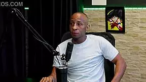 Submissive beautiful amateurs in a gangbang scene with black guys, domination, and dirty talk during an outdoor public interview casting