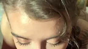 Watch Eden Ivy's Tight Mouth Get Fucked Hard Until She Swallows Cum in This Pov Amateur Scene!