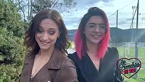 Brunette Jade And Redhead Leila Get Passed Around By Two Hung Guys In Wild French Foursome