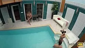 hunt4k unfolds a steamy reality encounter with czech sex for cash in a private pool setting