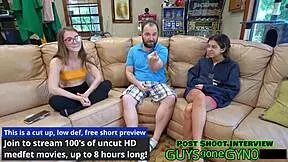 In a Florida hospital, nurse Mira Monroe conducts a fetish feet exam with gloves on the teen patient