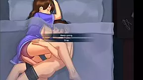 stepmom and stepsis has huge boobs and were fucked with big tits and mother in law