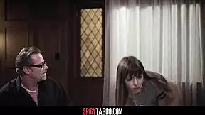 Teen gets railed by stepdad and stepmom in taboo threesome 😱